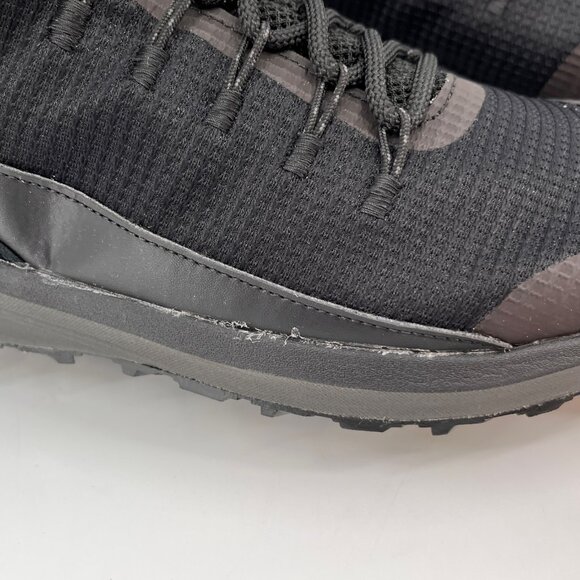 Columbia Trailstorm Mid Waterproof Hiking Boots Size 12 Black Dark Grey Mesh - Picture 7 of 14